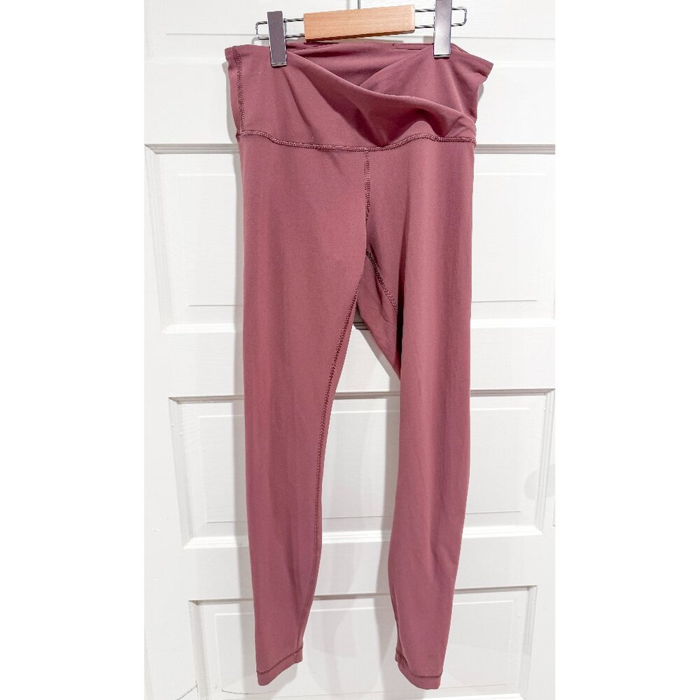Lululemon Wunder Train Cross-Waist Tight Pink sz 8
